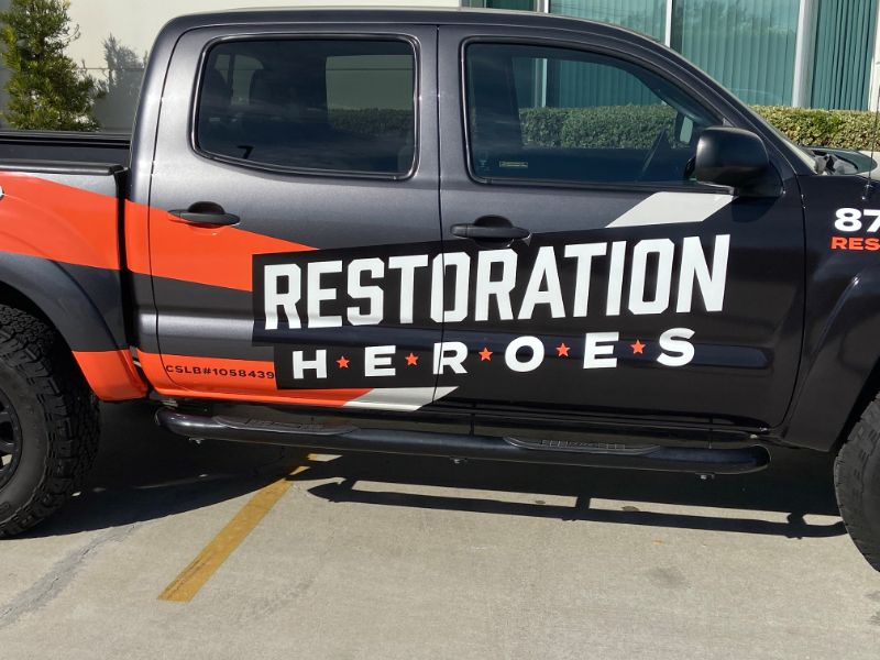 Anaheim CA Truck Graphics