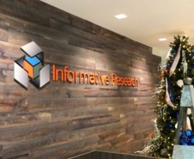 3D Letter Logo Lobby Signs in Irvine CA