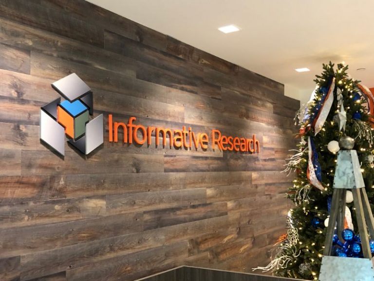 3D Lobby Logo for Irvine CA