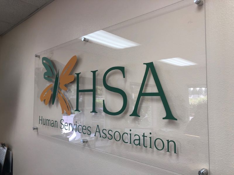 Acrylic Lobby Signs