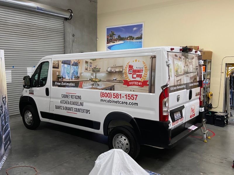 Van Graphics Installation in Anaheim CA