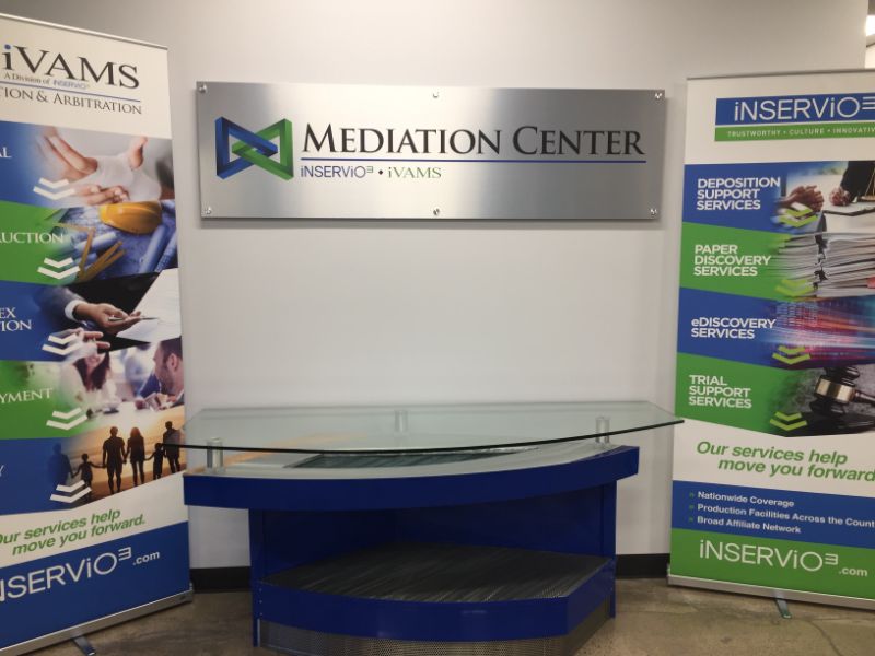 Lobby Sign and Interior Directory Sign in Irvine CA