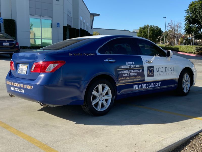 Car Wraps for Attorneys
