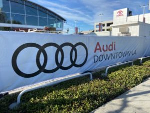 Mesh Banners to Hide Construction in Los Angeles