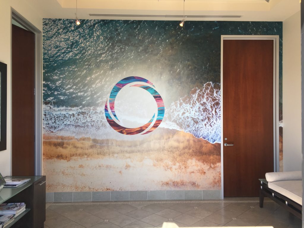 Wall Mural and Window Lettering in Irvine CA