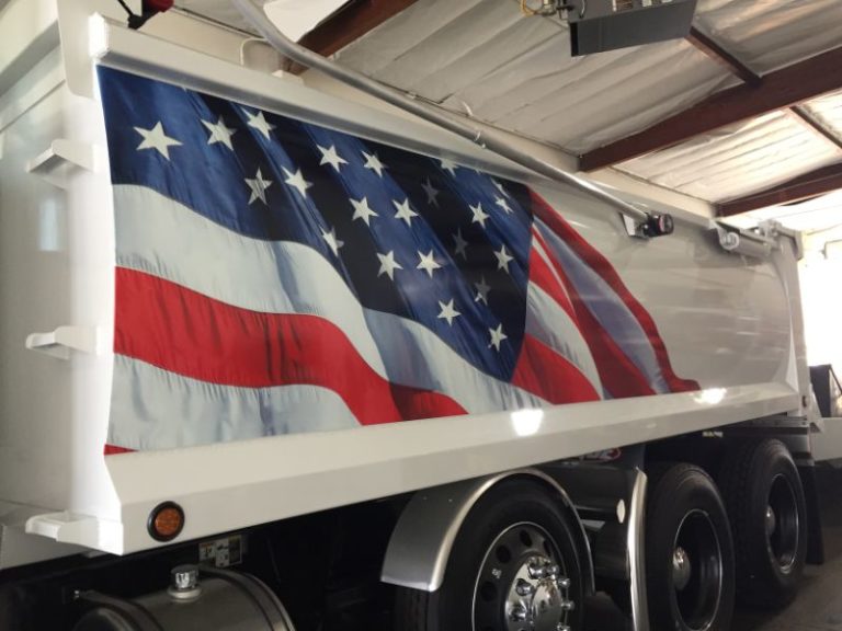 Patriotic Trailer Wraps in Anaheim CA