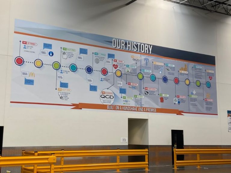 Warehouse Safety Banners in Fontana CA