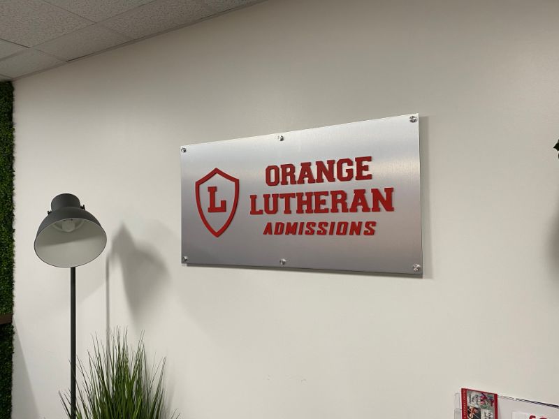 Logo Wall Sign in Orange CA