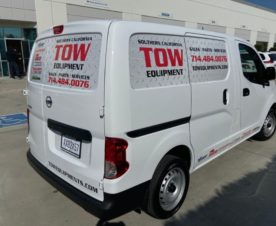 Nissan NV200 Van Graphics in Orange County CA