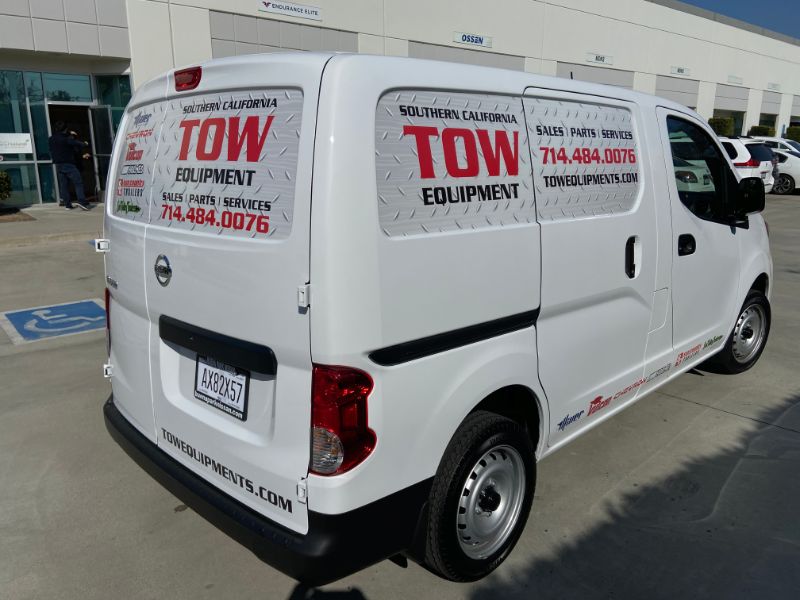 Nissan NV200 Van Graphics in Orange County CA