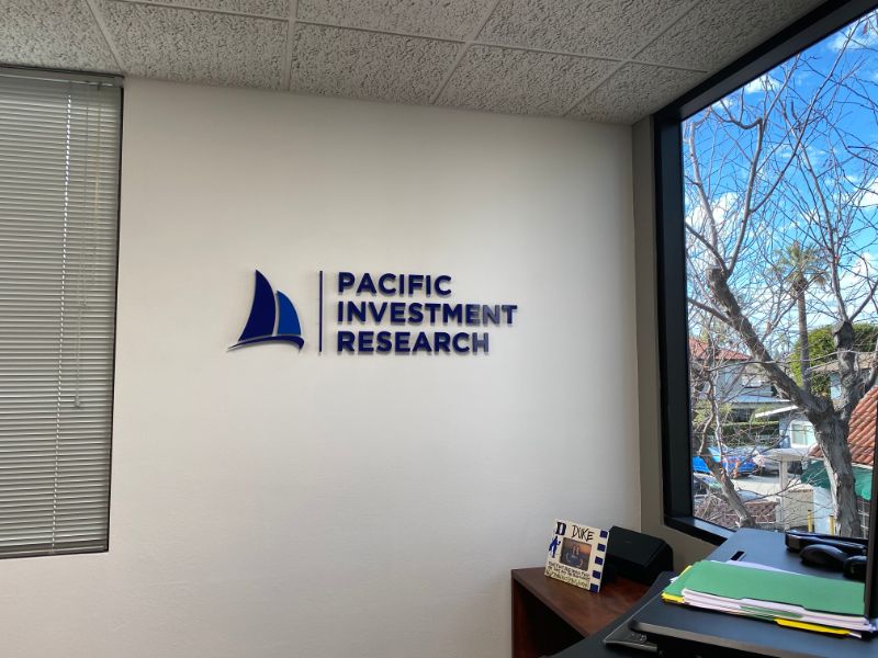 3D Lobby Logo Sign in Orange CA