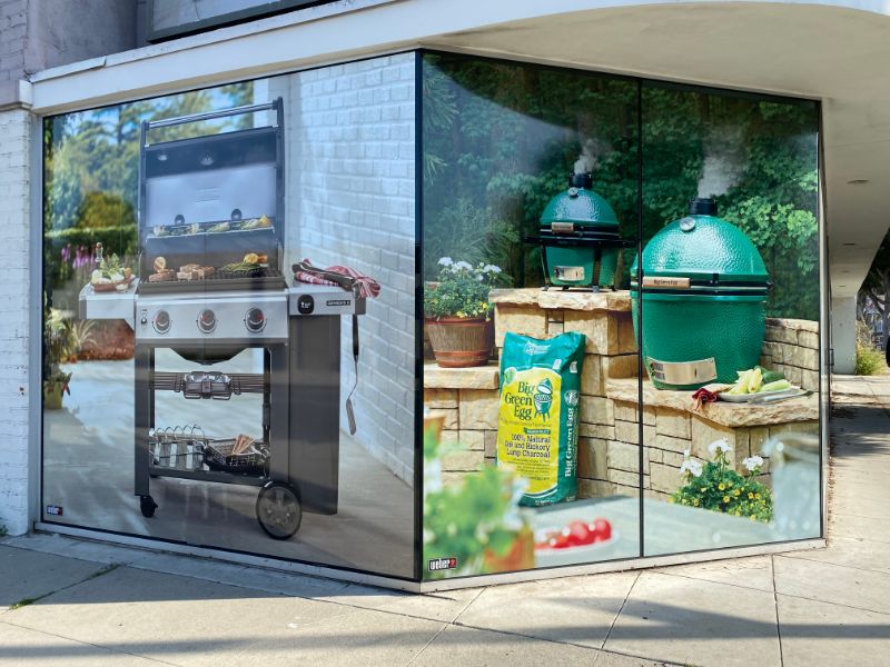 Retailer Window Graphics in Los Angeles CA