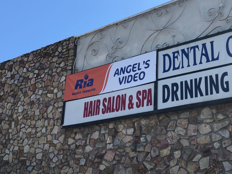 Banner Cover for Damaged Sign in Westminster CA