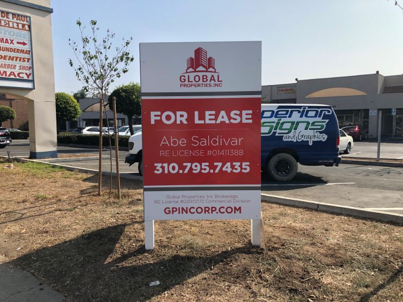 Commercial Real Estate Signs in Orange County CA