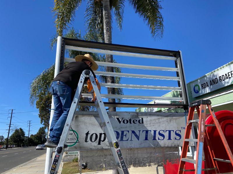 LED Retrofits for Illuminated Signs in Orange County CA