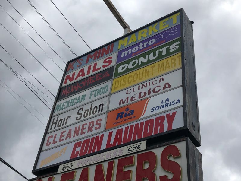 New Pylon Sign Panels in Westminster CA