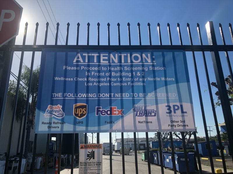 Health Screening Banners in Orange County CA