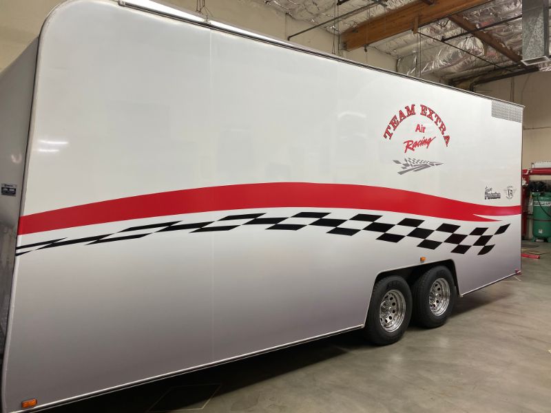 Custom Graphics for Cargo Trailers in Southern CA