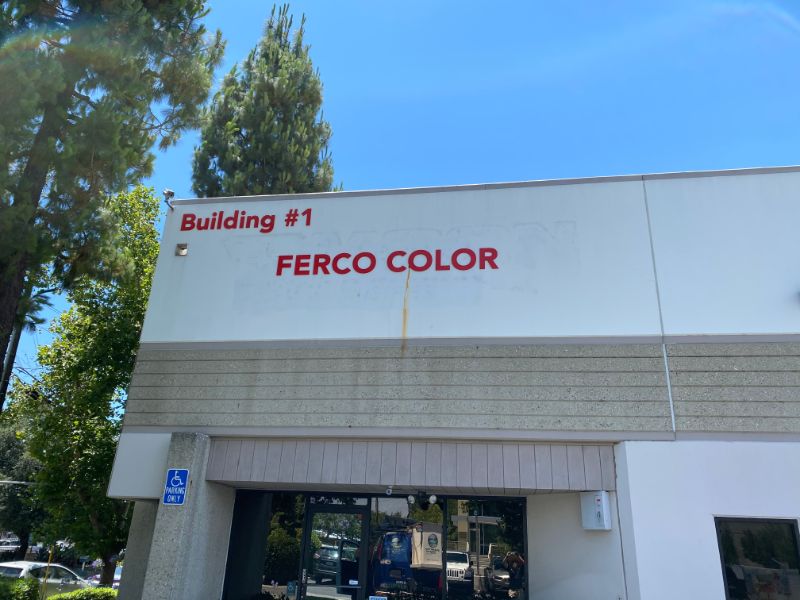 3D Building Letters in Chino CA