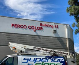 3D Letter Building Signs in Chino CA