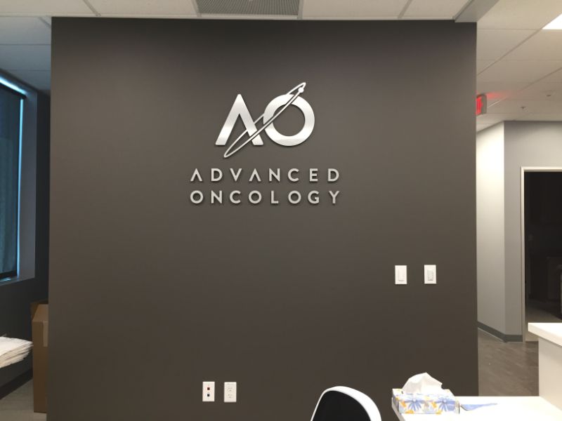 Custom Logo Sign and Vinyl Wall Graphic in Riverside CA