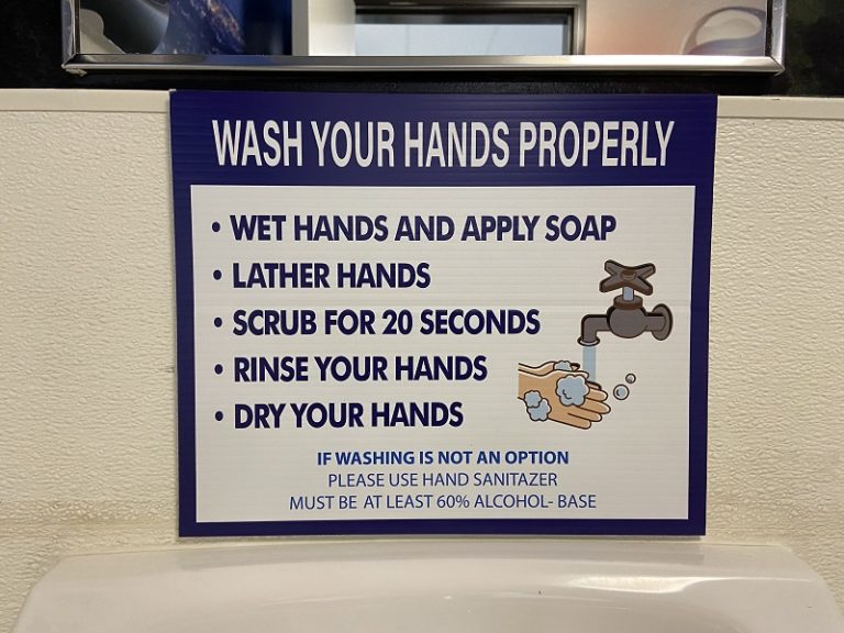 COVID-19 Signs for Schools in Orange County CA