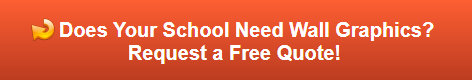 Free quote on school wall graphics