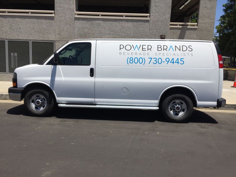 Fleet Van Graphics in Carson CA