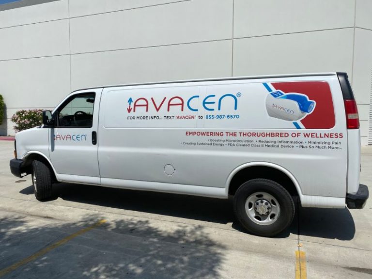 Commercial Van Decals and Lettering in Long Beach CA