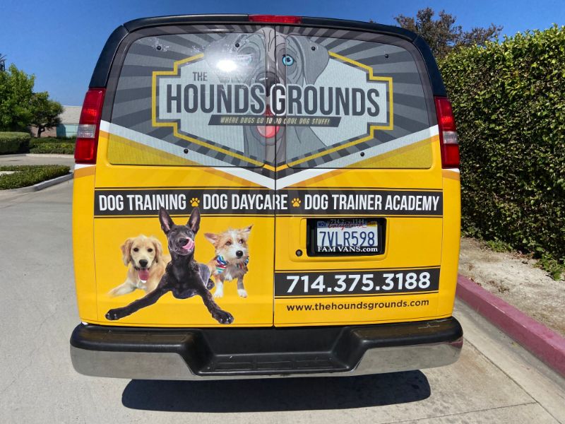 Huntington Beach Commercial Van Wraps