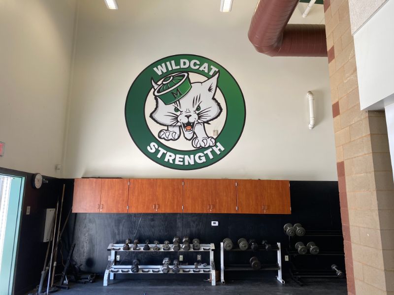 Vinyl Wall Logos for Schools in Los Angeles CA