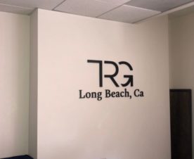 3D Logo Wall Sign in Long Beach CA