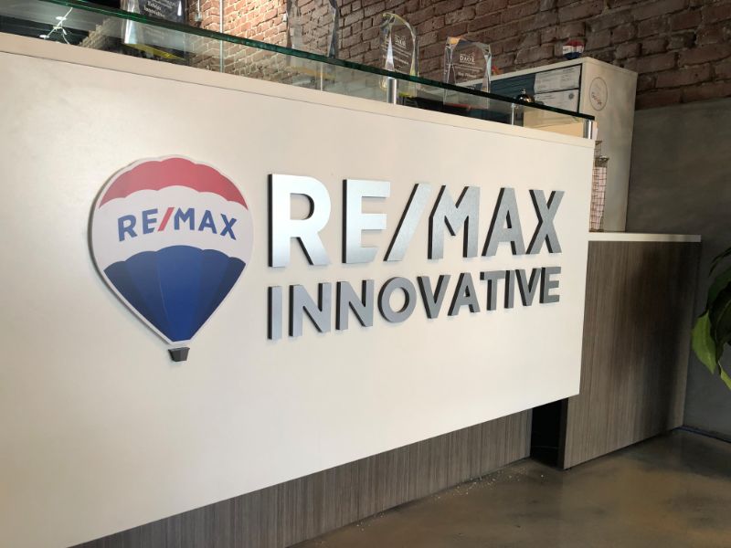 Branded Lobby Logo Signs in Irvine CA