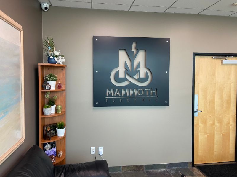 Custom Metal Lobby Signs with Logo in Anaheim CA