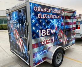 Utility Trailer Wraps in Orange County CA