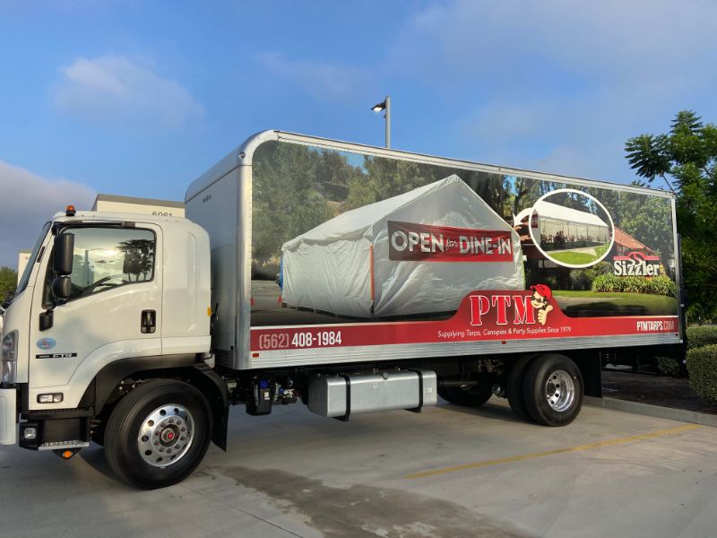 Box Truck Wraps in Paramount CA