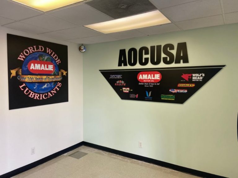 Lobby Logo Wall Signs in Los Angeles CA
