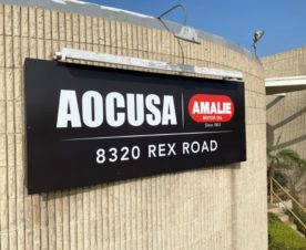 Rebrand with new building signs in Los Angeles CA