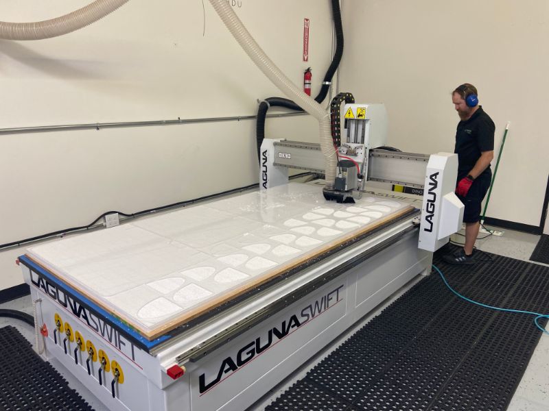 Fabrication of Clear Acrylic Sneeze Guards in Orange County CA
