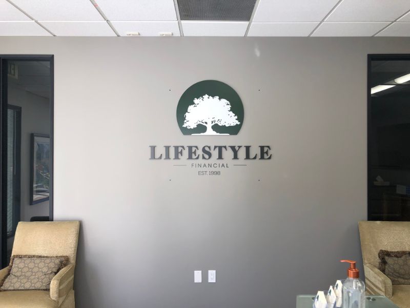 entry wall logo signs in cerritos