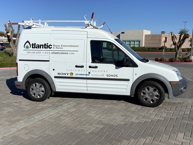Commercial van wrap project in Buena Park CA