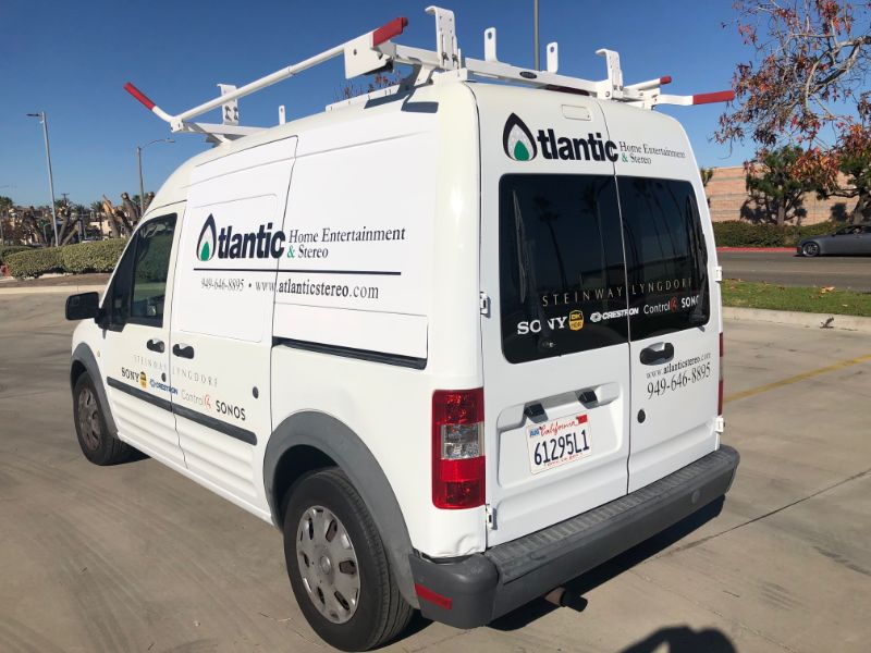 commercial van graphics in fullerton