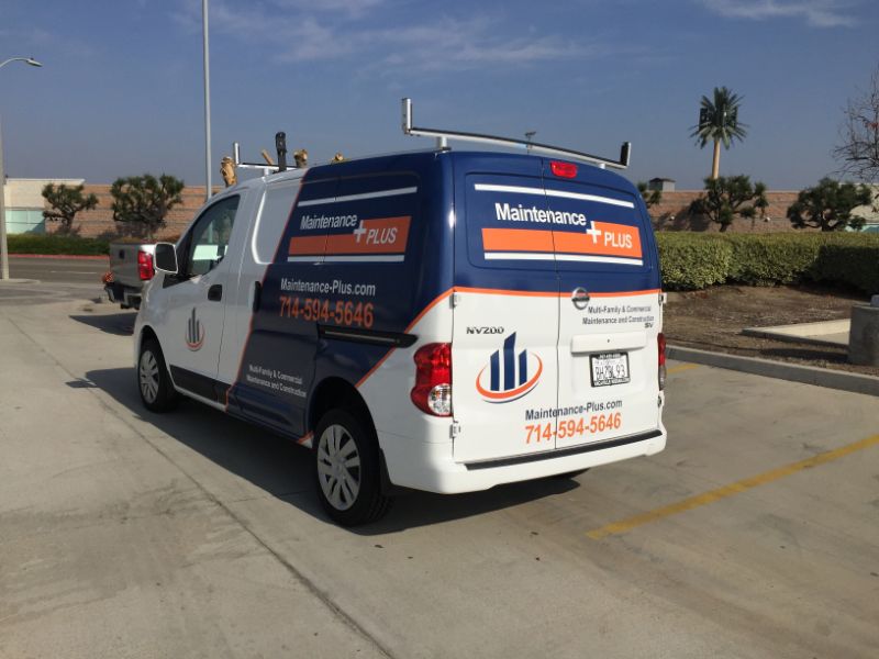 commercial van graphics in anaheim