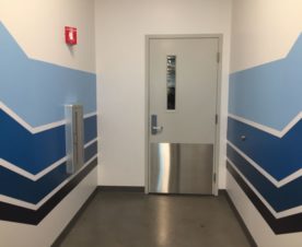 geometric wall graphics in anaheim