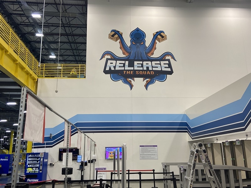 Giant wall graphics in los angeles ca
