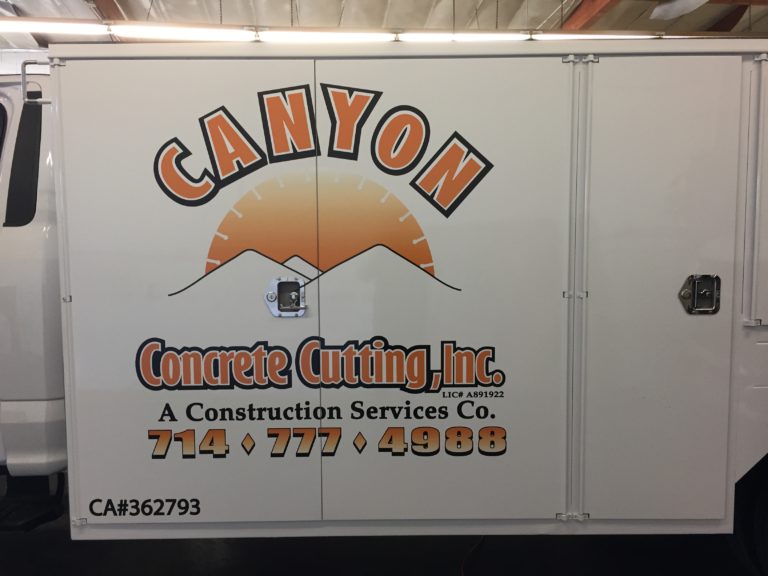 Large Die-Cut Decals and Lettering in Buena Park CA