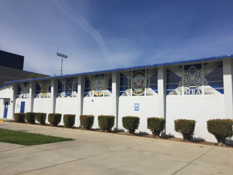 Perforated Window Graphics for Schools in Los Angeles