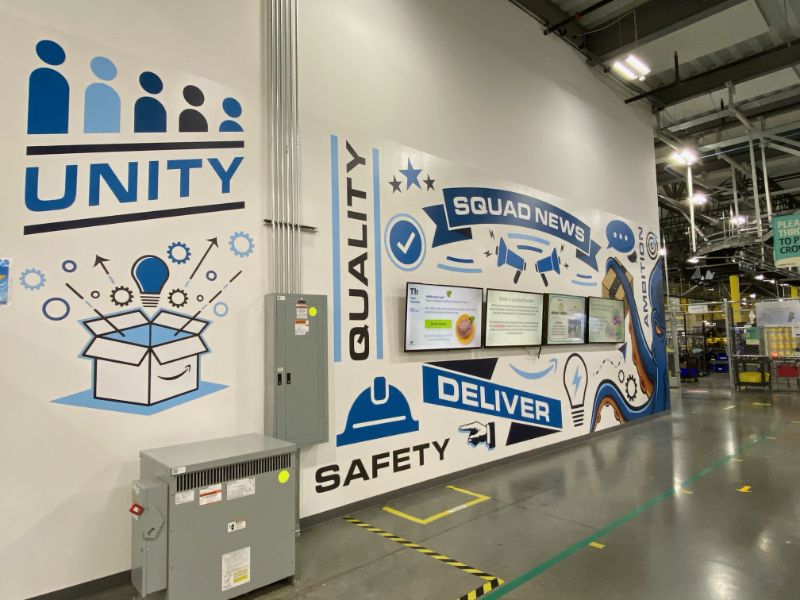custom designed wall graphics in Fullerton, ca