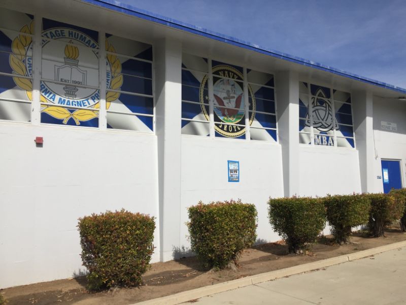 window graphics for schools in orange county ca