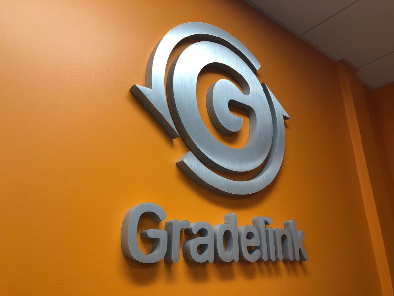 Metal Letter Lobby Signs in Orange County CA